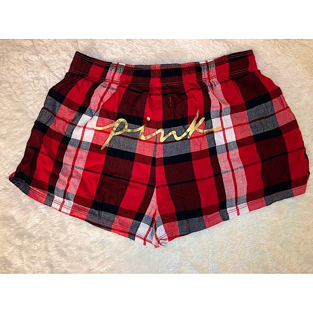 Victoria’s Secret Plaid PJ Shorts